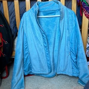 Calvin Klein Performance fuzzy jacket